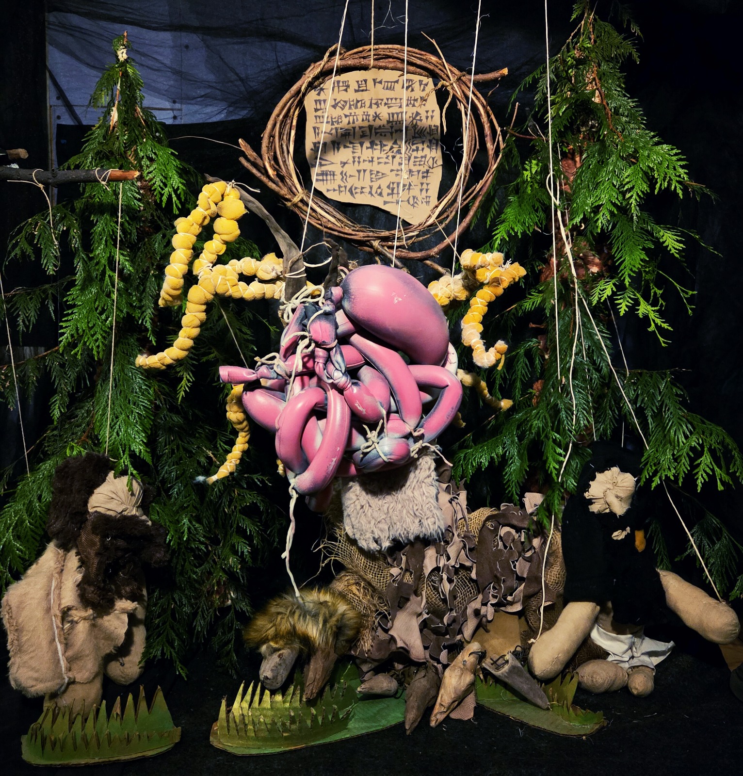 Humbaba in the Forest of Cedars